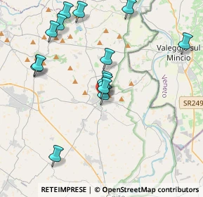 Mappa Via Mondini, 46049 Volta Mantovana MN, Italia (4.14357)