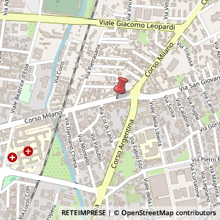 Mappa Corso Milano, 59, 27029 Vigevano, Pavia (Lombardia)