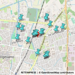 Mappa Via Sabotino, 27029 Vigevano PV, Italia (0.43)