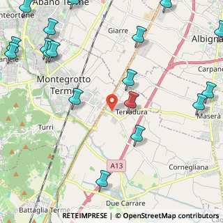 Mappa Via Galileo Galilei, 35020 Carrara San Giorgio PD, Italia (3.19667)