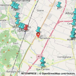 Mappa Via Galileo Galilei, 35020 Carrara San Giorgio PD, Italia (3.4285)