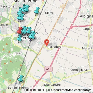 Mappa Via Galileo Galilei, 35020 Carrara San Giorgio PD, Italia (2.85789)