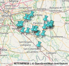 Mappa Via Felice Cavallotti, 26900 Lodi LO, Italia (10.4965)