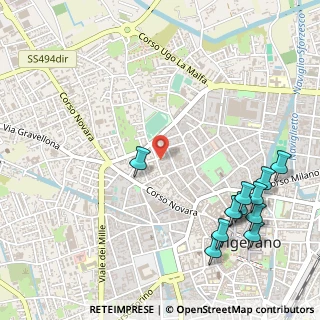 Mappa Via Santa Casa, 27029 Vigevano PV, Italia (0.68)