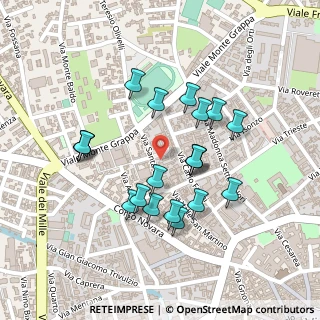 Mappa Via S. Casa, 27029 Vigevano PV, Italia (0.2045)