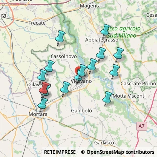 Mappa Via S. Casa, 27029 Vigevano PV, Italia (6.94)
