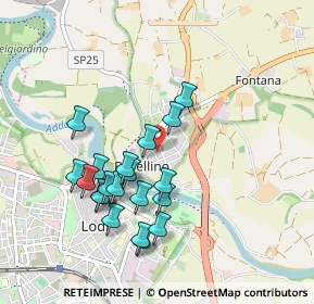 Mappa Via Antonio Campi, 26900 Lodi LO, Italia (0.8825)