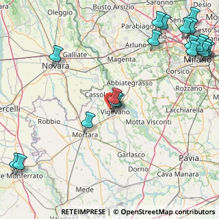Mappa Via Cuneo, 27029 Vigevano PV, Italia (25.4005)