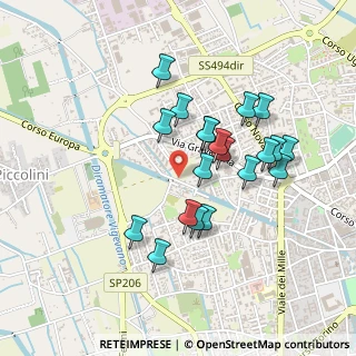 Mappa Via Cuneo, 27029 Vigevano PV, Italia (0.4035)