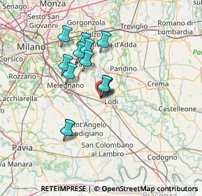 Mappa Via della Tovaiera, 26900 Lodi LO, Italia (11.10462)