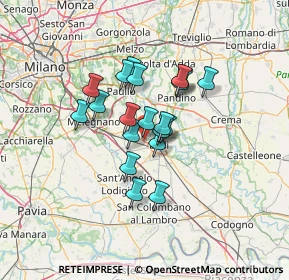 Mappa Via della Tovaiera, 26900 Lodi LO, Italia (9.42)