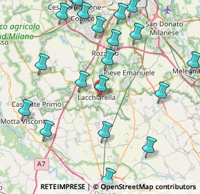 Mappa Via Palmiro Togliatti, 20084 Lacchiarella MI, Italia (10.09)