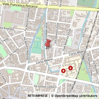 Mappa Via Giuseppe Verdi, 13, 27029 Vigevano, Pavia (Lombardia)