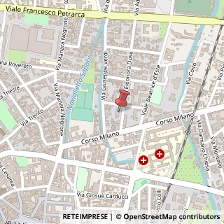 Mappa Via Eleonora Duse, 6, 27029 Vigevano, Pavia (Lombardia)