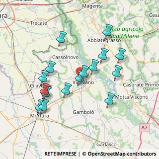 Mappa Via Adige, 27029 Vigevano PV, Italia (7.245)