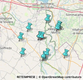 Mappa Via Teofilo Folengo, 46049 Volta Mantovana MN, Italia (6.25143)