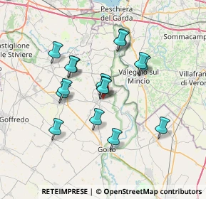 Mappa Via Teofilo Folengo, 46049 Volta Mantovana MN, Italia (6.07625)