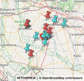 Mappa Via Castellaro, 25028 Verolanuova BS, Italia (10.23867)