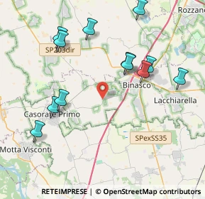 Mappa 20080 Vernate MI, Italia (4.35667)