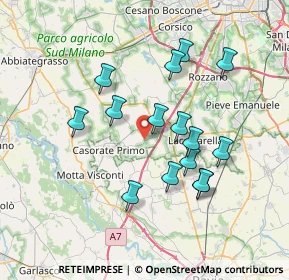 Mappa 20080 Vernate MI, Italia (6.612)