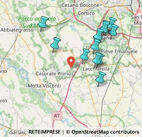 Mappa 20080 Vernate MI, Italia (7.595)