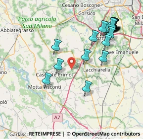 Mappa 20080 Vernate MI, Italia (8.96)