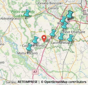 Mappa 20080 Vernate MI, Italia (8.11727)