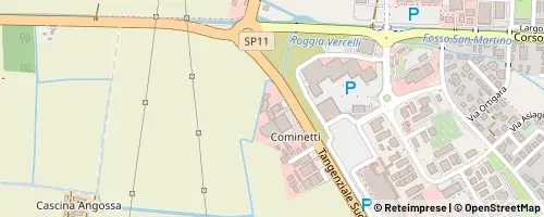 Mappa Vercelli