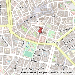 Mappa Via San Cristoforo, 10, 13100 Vercelli, Vercelli (Piemonte)