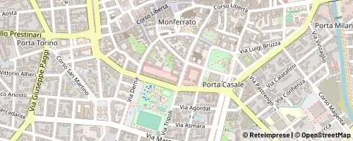 Mappa Vercelli