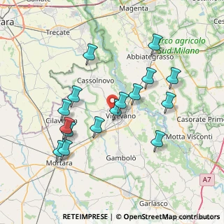Mappa Via Fondotoce, 27029 Vigevano PV, Italia (7.22688)