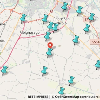 Mappa Via Umberto, 35020 Casalserugo PD, Italia (5.93529)