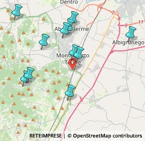 Mappa SS 250, 35036 Montegrotto Terme PD (4.25818)