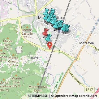 Mappa SS 250, 35036 Montegrotto Terme PD (0.9715)