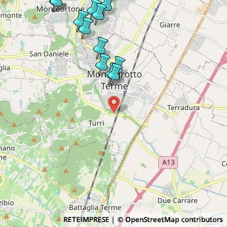 Mappa SS 250, 35036 Montegrotto Terme PD (2.85231)