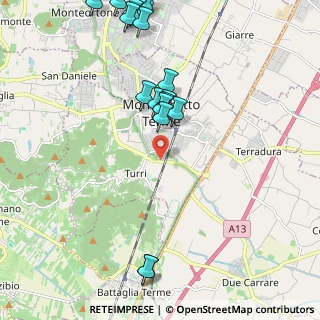 Mappa SS 250, 35036 Montegrotto Terme PD (2.59947)