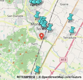 Mappa SS 250, 35036 Montegrotto Terme PD (2.34688)