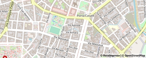 Mappa Vercelli