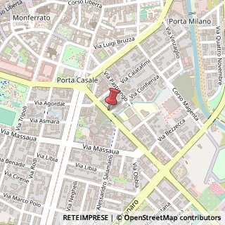 Mappa Corso Amedeo de Rege, 25, 13100 Vercelli, Vercelli (Piemonte)