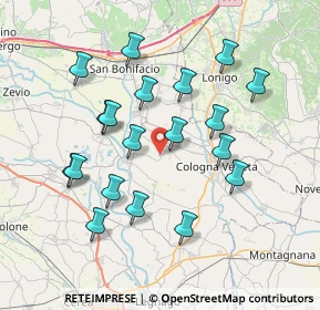 Mappa Viale del Lavoro, 37040 Veronella VR, Italia (7.24895)