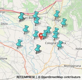 Mappa Viale del Lavoro, 37040 Veronella VR, Italia (6.51625)