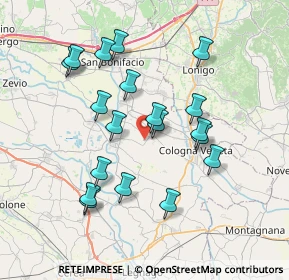 Mappa Viale del Lavoro, 37040 Veronella VR, Italia (7.02053)