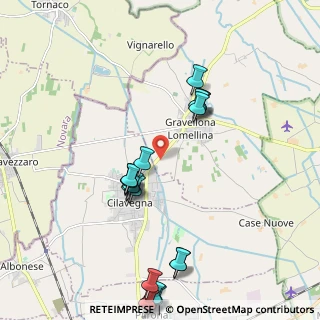Mappa Via Provinciale, 27020 Gravellona Lomellina PV, Italia (2.385)