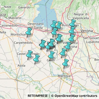 Mappa Vicolo Cavagnara, 46049 Volta Mantovana MN, Italia (10.6235)