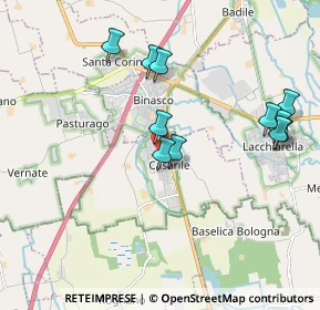 Mappa Via Palmiro Togliatti, 20080 Casarile MI, Italia (1.92455)