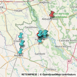 Mappa Via Valle San Martino, 27029 Vigevano PV, Italia (4.58625)