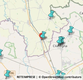 Mappa Via Cascina Parvopassu, 28071 Borgolavezzaro NO, Italia (6.12917)