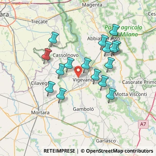 Mappa Via Aspromonte, 27029 Vigevano PV, Italia (6.86188)