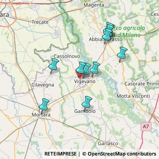 Mappa Via Aspromonte, 27029 Vigevano PV, Italia (7.14909)