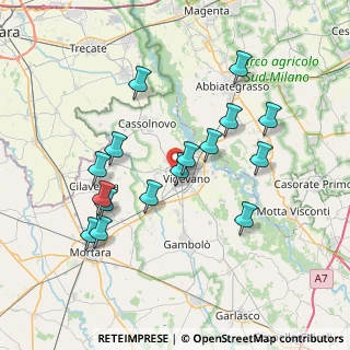 Mappa Via Aspromonte, 27029 Vigevano PV, Italia (7.1975)
